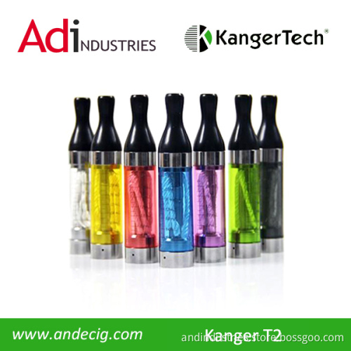 2.4ml Kanger T2 Clearomizer with Long Wick & Changeable Kangertech T2 Coil Head